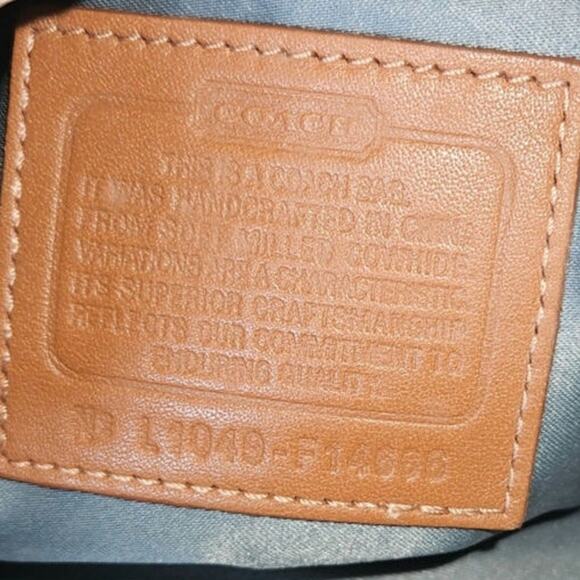 Coach White and Tan Crossbody Bag - Picture 5 of 13